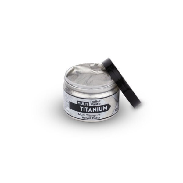 5502 Silver Multi Decor Titanium Relief Paste 160 cc