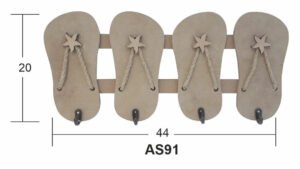 AS91 - Four Slipper Hanger