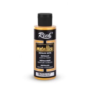 Antique gold 726 Antique Gold - Rich Metallic Acrylic Paint 70 cc