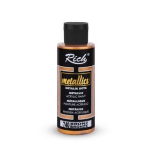 Bronze 740 Bronze - Rich Metallic Acrylic Paint 70 cc