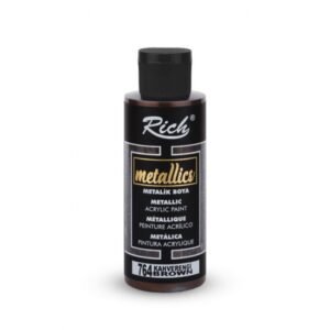 Brown 764 Brown - Rich Metallic Acrylic Paint 70 cc