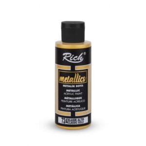 Classic gold 724 Classic Gold - Rich Metallic Acrylic Paint 70 cc