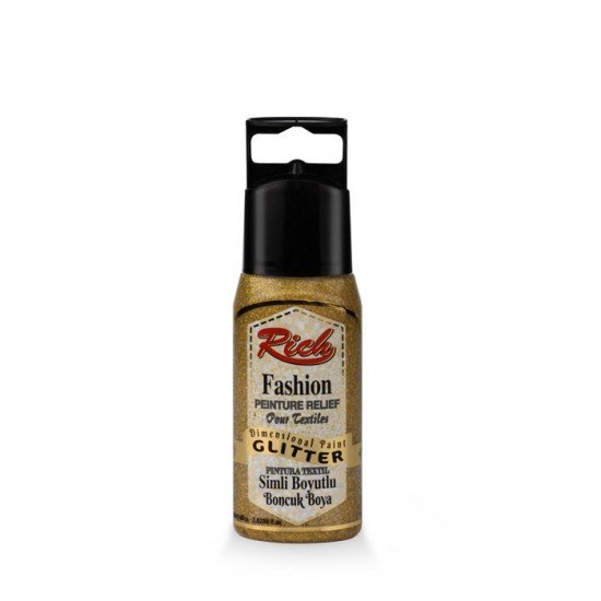 950 Gold Dimensional Glitter Paint 60 cc