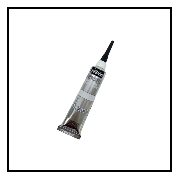 Pebeo Relief Outliner - kING gOLD (2) 774000 Pebeo Relief Outliner 20 ml - Silver