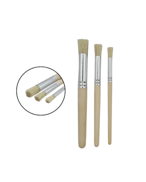 High Quality Stencil Brush Set 3 pcs