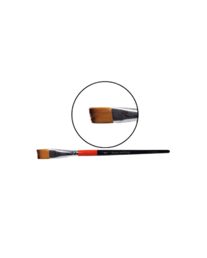 KS Flat Head High Quality Synthetic Hair Brush No. 5