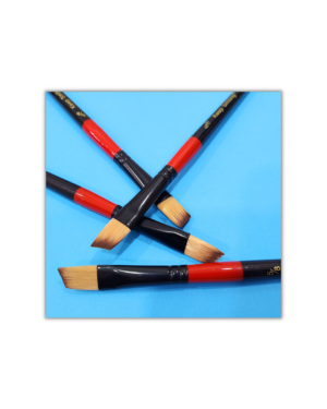 Angle Head High Quality Synthetic Hair Brush No. 5/8