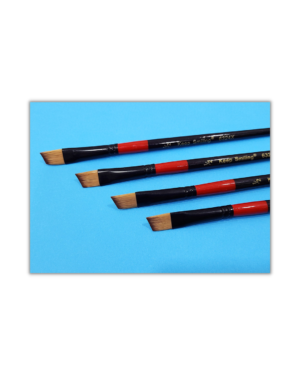 Angle Head High Quality Synthetic Hair Brush No. 1/2