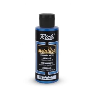 blue 752 Blue - Rich Metallic Acrylic Paint 70 cc