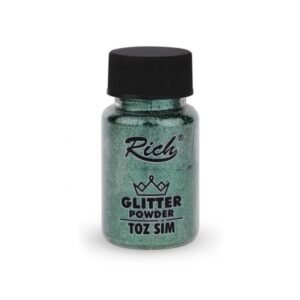 green 9116 Green Glitter Powder 50 cc