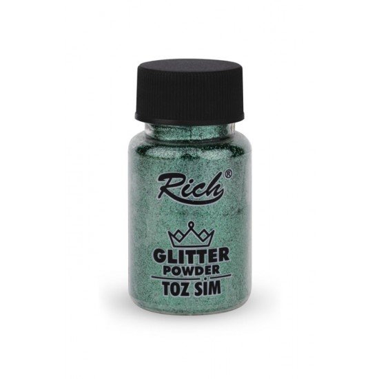 9116 Green Glitter Powder 50 cc