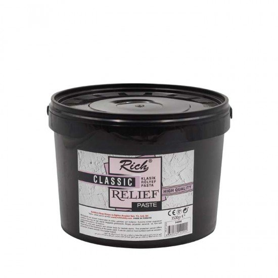 00656 White - Rich Classic Relief Paste 1200 g