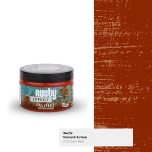 ottoman red 5004 Ottoman Red Rusty Effect 160 cc