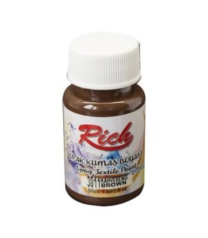 rich-3011-kahverengi-opak-50cc-kumas-boyasi 3011 Brown - Rich Fabric Acrylic Paint 50 cc