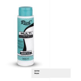 2100 White - Rich Multi Surface Acrylic Paint 500 cc