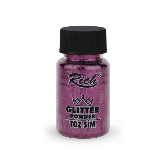 9110  Fuchsia Glitter Powder 50 cc