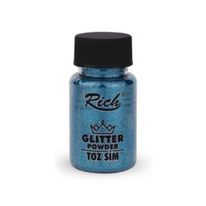 turquoise 9122 Turquoise Glitter Powder 50 cc