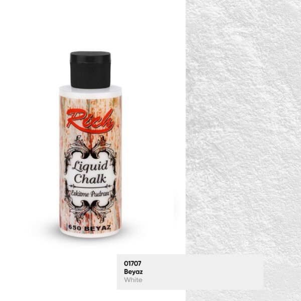 650 White - Liquid Chalk Antique Powder 120 cc