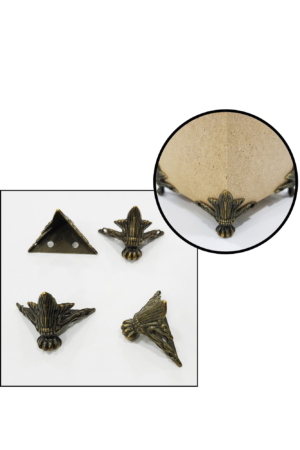 Antique Leg Corner Set 4