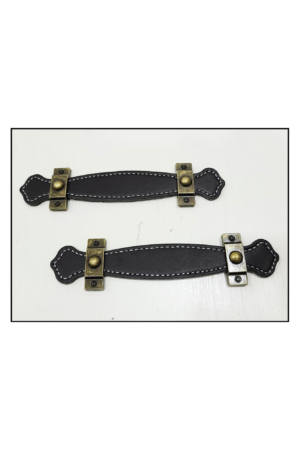 Leather Handle Black Set 2