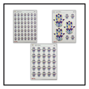 Water Transfer Set of 3 - 004